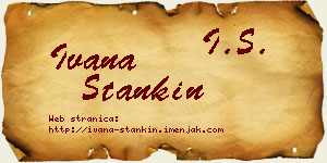 Ivana Stankin vizit kartica